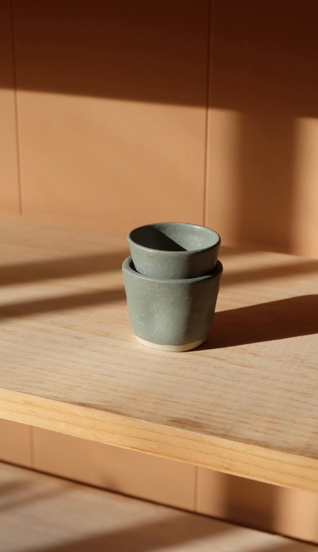 tasses (lot de 2) - bleu volcanique