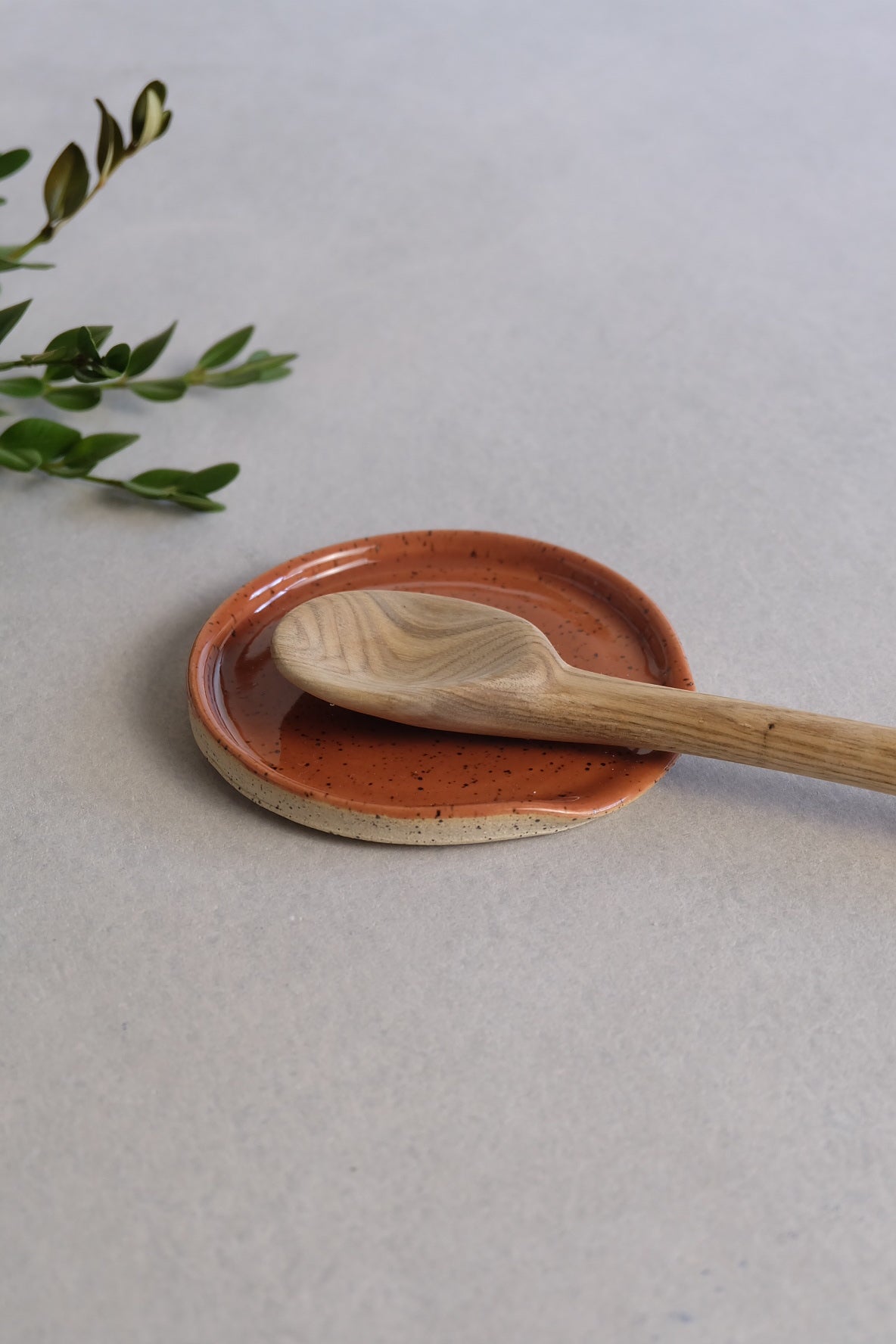 spoon rest - terracotta