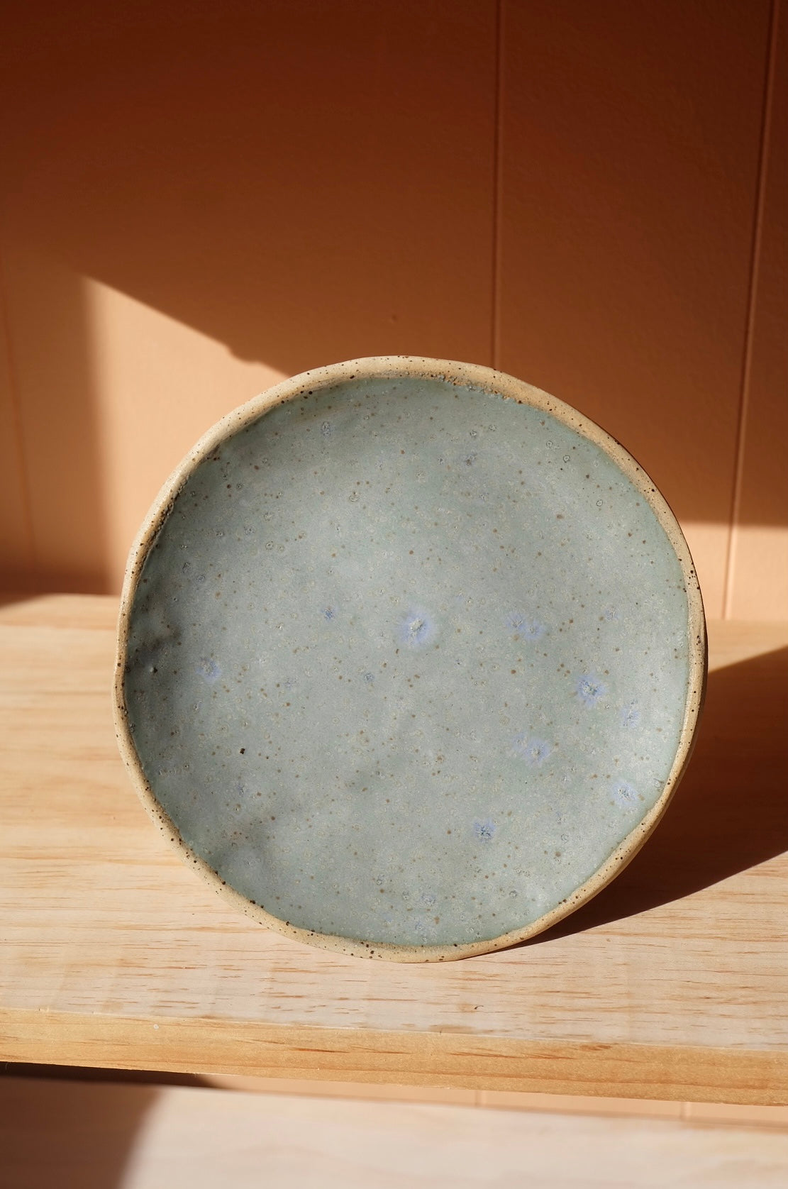 side plates - volcanic blue