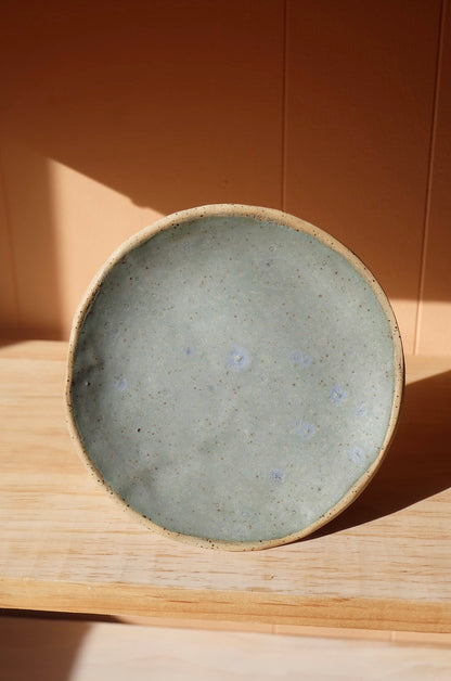 side plates - volcanic blue