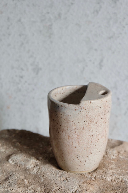 travel cup - speckled sand