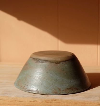 snack bowl - volcanic blue