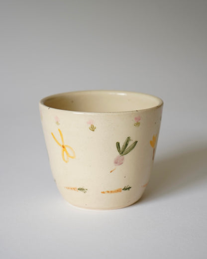 Garden Cups - Carrots, tools of the trade