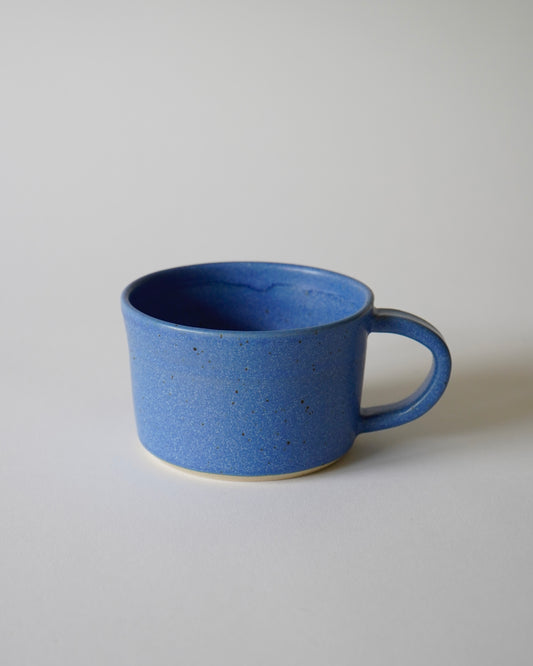 Tasse à café au lait - Bleu pierre