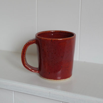 mug - 7 oz / brick red / 02