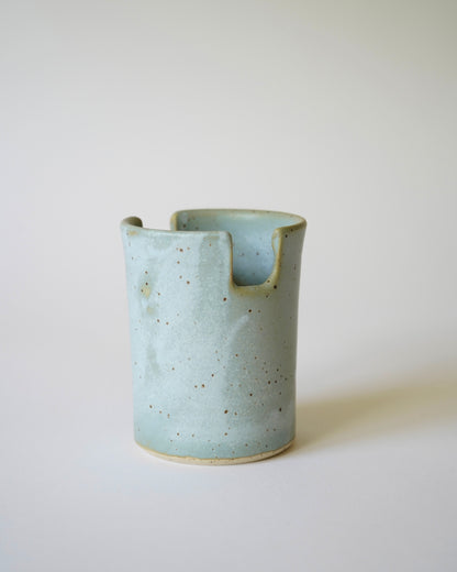 Tasse à café au lait - Bleu pierre
