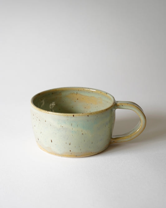 Tasse à café au lait - Bleu pierre