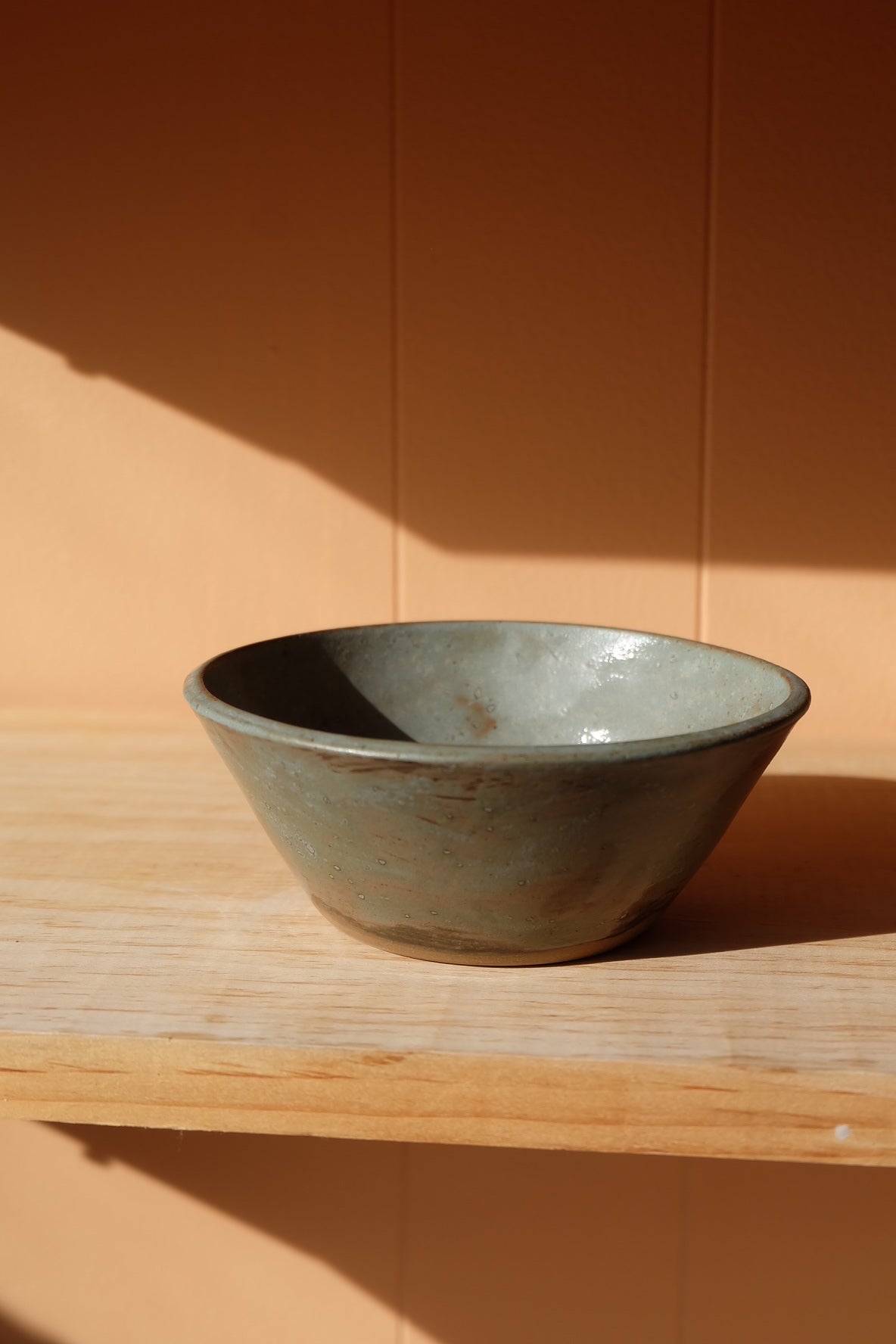 snack bowl - volcanic blue