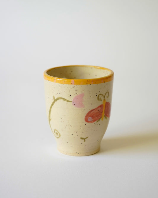 Tasse à café au lait - Bleu pierre