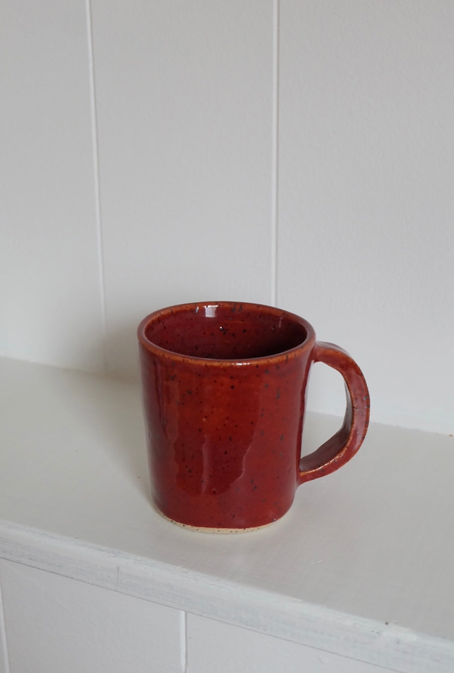 mug - 7 oz / brick red / 02